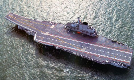 Nhờ Ukraine giúp sức mà Trung Quốc đã có tàu sân bay đầu tiên.