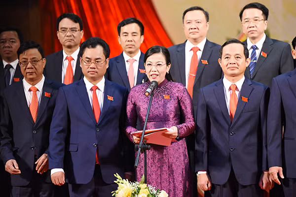 Bà Nguyễn Thanh Hải tái cử Bí thư Tỉnh ủy Thái Nguyên ảnh 2