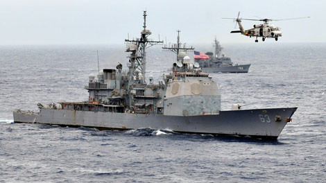 Tàu tuần dương USS Cowpen.