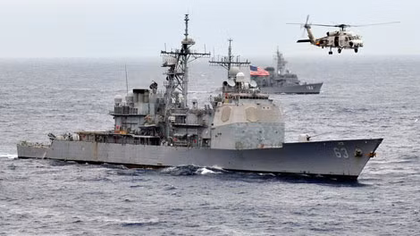 Tàu tuần dương USS Cowpen.