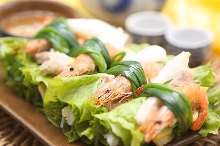 Tôm cuốn Thừa Lâm.