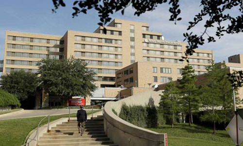 Bệnh viện Presbyterian Texas, nơi cách ly bệnh nhân nhiễm Ebola.