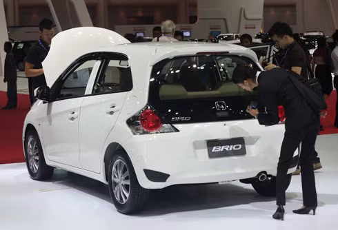 Thiết kế cửa kính sau sẽ không còn xuất hiện ở Brio 2017.