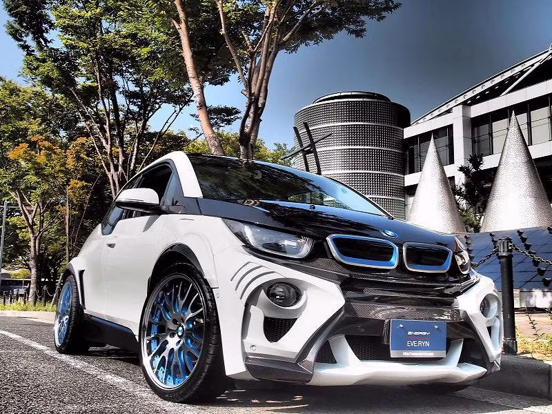 Toàn cảnh ngoại hình BMW i3 Evo sau khi được độ lại dưới bàn tay tài ba của các kỹ sư tại xưởng Garage Eve.ryn