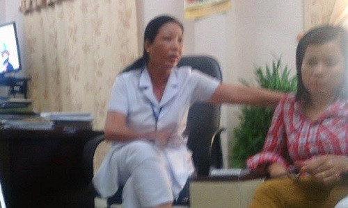 Bác sĩ Phạm Thị Lương, Giám đốc Bệnh viện đa khoa Vĩnh Bảo.