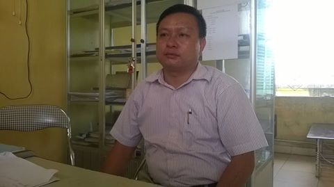 Trưởng CA xã Gia Minh, ông Vũ Xuân Lương.