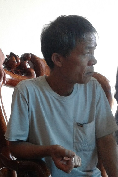 Ông Lương Văn Xa, bố nạn nhân Thêm.