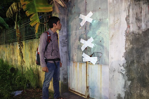 Ngôi nhà nơi xảy ra vụ án.