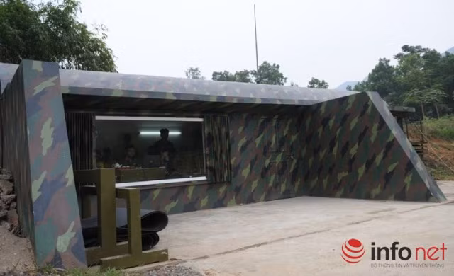 Trung tâm điều khiển bia tại Trường bắn.