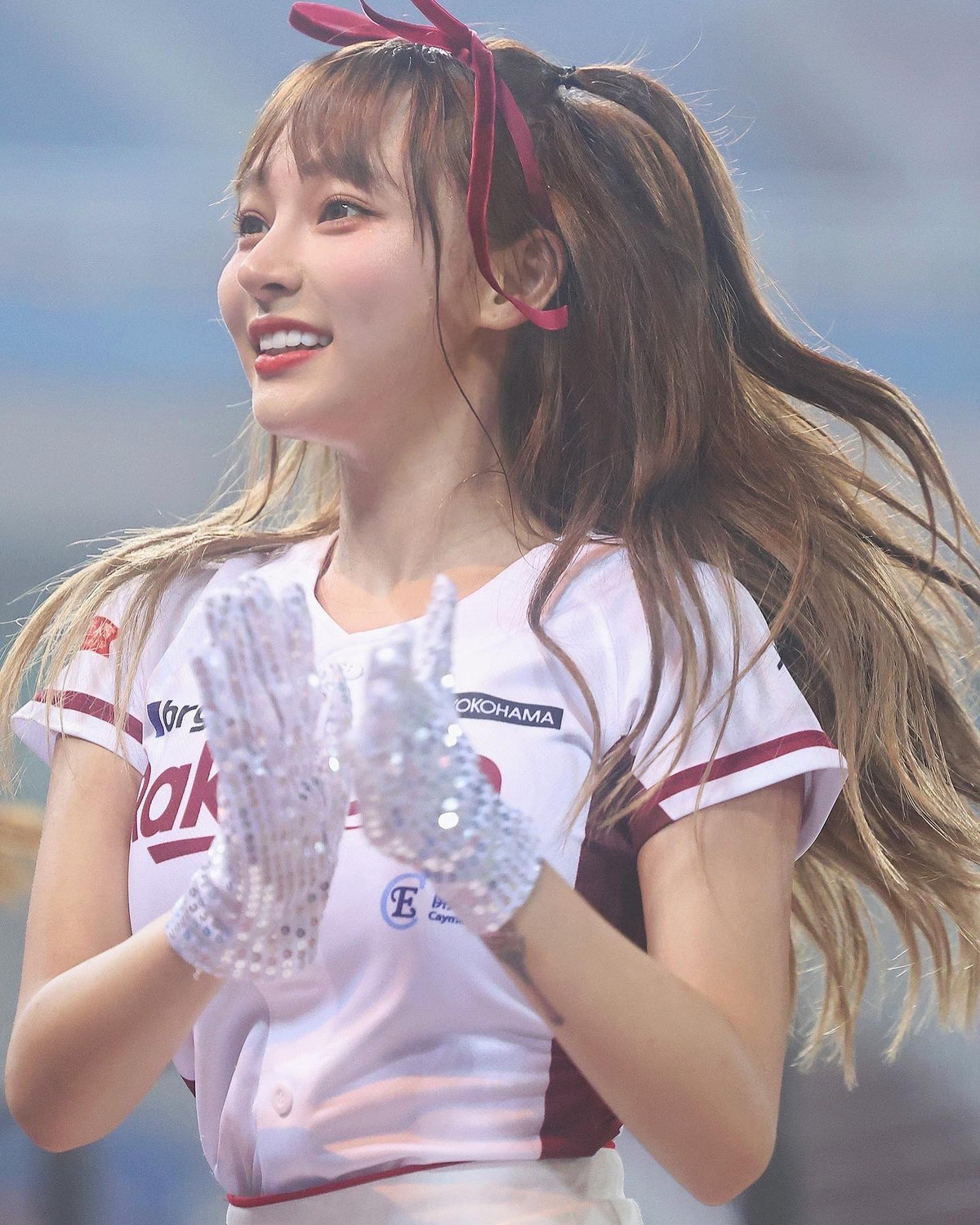 Hot girl cổ động Đài Loan gặp sự cố trang phục khi đi xem thể thao - Hình 3 Hot girl co dong Dai Loan gap su co trang phuc khi di xem the thao-Hinh-3