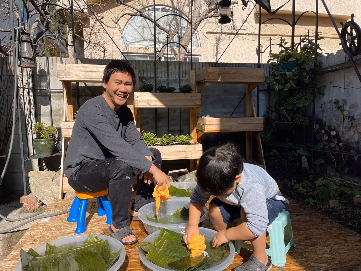 Tet cua nghe si Viet song o My