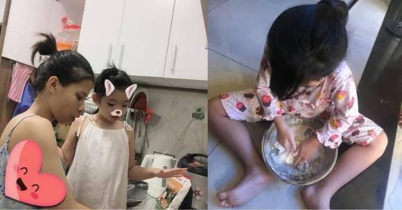 Sau khi nữ diễn viên qua đời, vì điều kiện chưa cho phép nên Phùng Ngọc Huy đã ủy quyền nuôi bé Lavie cho bảo mẫu. Chăm sóc thiên thần nhỏ từ những ngày bé nên hai cô cháu rất thân thiết. Bảo mẫu lo lắng cho Lavie chu đáo từ bữa ăn đến giấc ngủ, công việc bận rộn nhưng vẫn dành thời gian chơi cùng nhóc tỳ. Lavie cũng rất ngoan ngoãn khi sống cùng gia đình chăm sóc mình. Hai cô cháu quấn quýt nhau, thân thiết như ruột thịt.