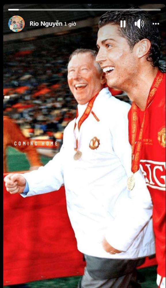 Netizen phấn khích khôn tả khi CR7 về lại mái nhà xưa. a.