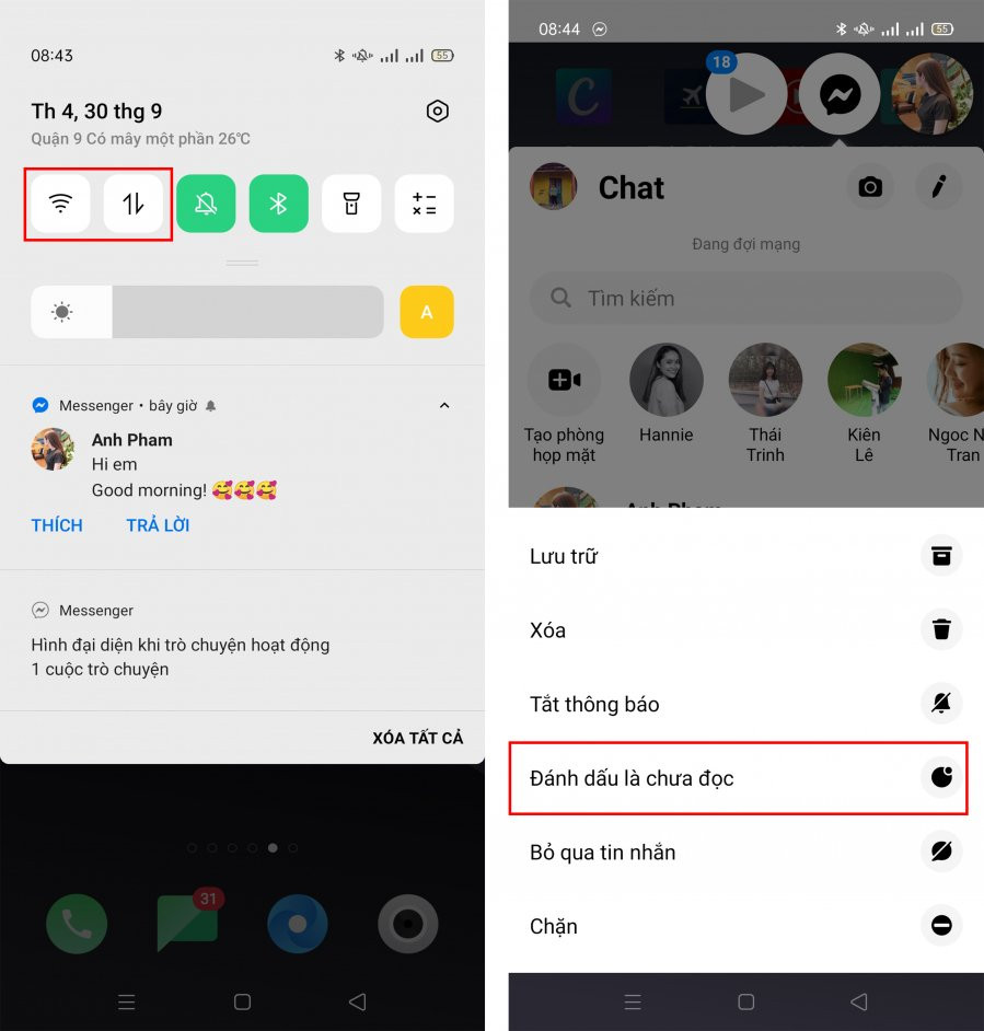 Cách đọc tin nhắn Messenger mà không hiện “Đã xem” trên điện thoại, máy tính - Hình 3 Cach doc tin nhan Messenger ma khong hien “Da xem” tren dien thoai, may tinh-Hinh-3