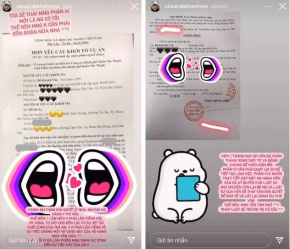 Do Khanh Van kien ho hang khi bi 