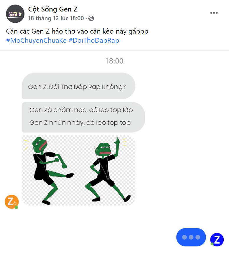 "Đối thơ, đáp rap" - trào lưu mới của Gen Z ảnh 2