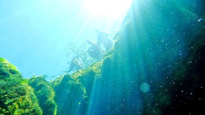 Rất nhiều nhà khoa học đã đích thân lặn sâu xuống vùng nước này với hệ thống bảo hộ hiện đại nhất. Họ phát hiện điều không thể ngờ bên dưới miệng giếng xanh vắt này. Các nhà khoa học cho biết, khi lặn ở độ sâu trên 30 mét ở giếng Jacob, con người rất dễ rơi vào trạng thái ảo giác do ngộ độc hơi nitơ (như NO2, NO).