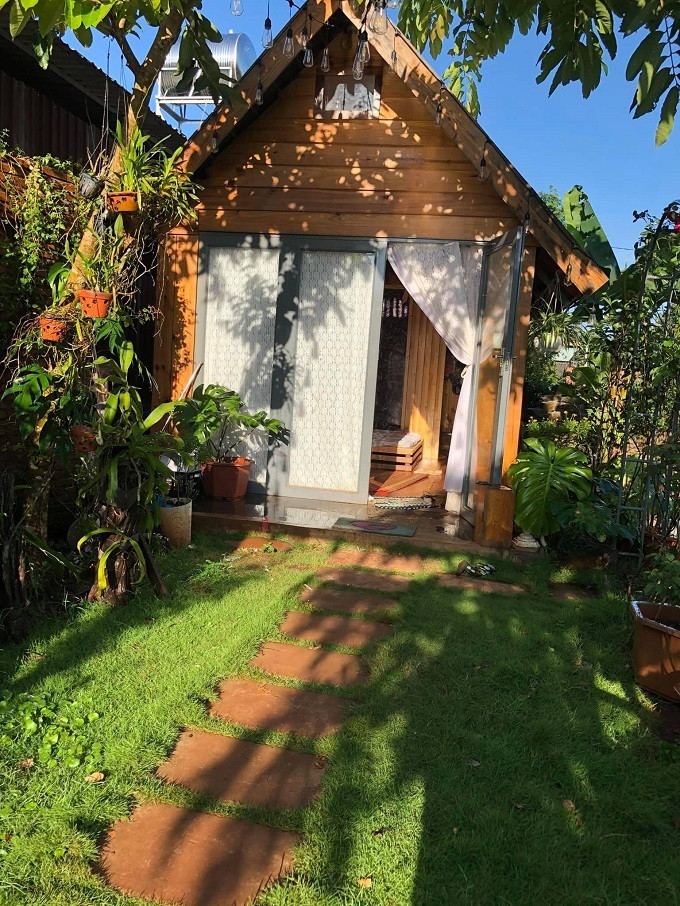Ngôi nhà hoa hồng rộng 15m2 của vợ chồng trẻ ở Vũng Tàu ảnh 5