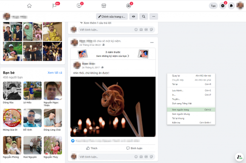 Cach don gian xem ai hay am tham ghe tham Facebook cua ban