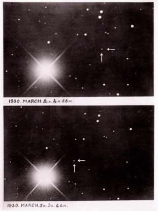 Sao Diêm vương: được nhà thiên văn học người Mỹ Clyde Tombaugh phát hiện ngày 18/2/1930 và kể từ đó nó được coi là hành tinh thứ 9 trong Hệ Mặt Trời.