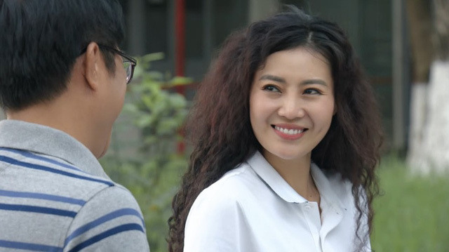 Thanh Hương biến hoá với vai cô giáo dạy thể chất trong phim 'Nàng dâu order' (2019).