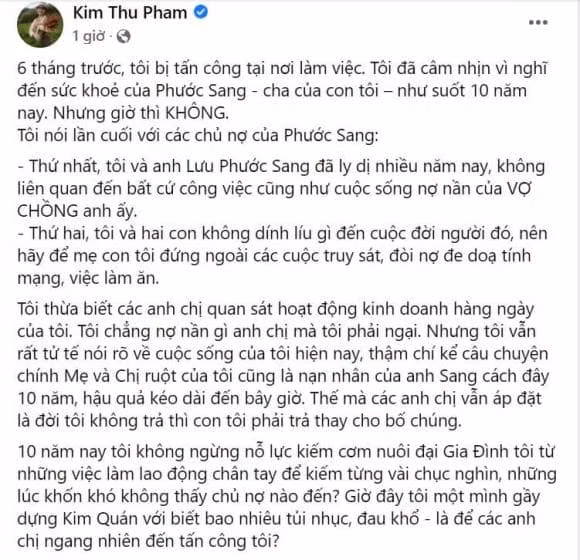 Nha hang cua Kim Thu bi tat mam tom sau man de doa