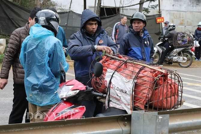Những khách hàng ở cách chợ từ 20km trở xuống, chỉ cần bỏ ra từ 50.000 -100.000 đồng là người dân sẵn sàng chở lợn về đến tận nhà.