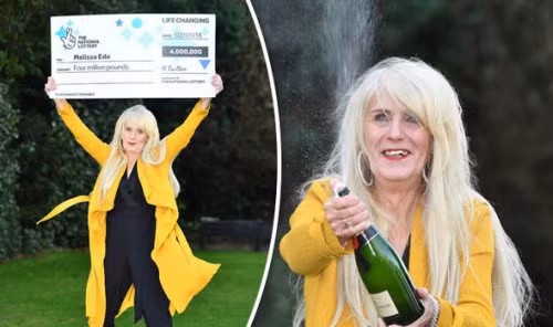 Nu tai xe chi ngay 1 ty dong sua rang sau khi trung so