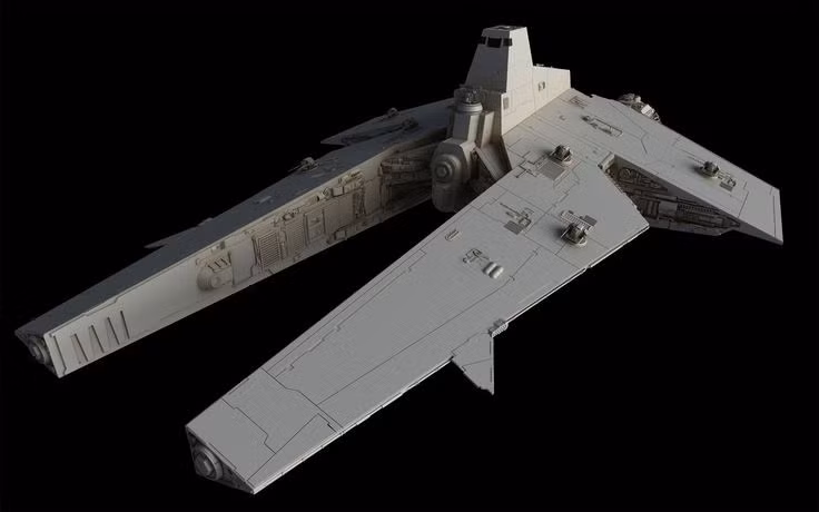 Thủ phạm gây ra vụ va chạm là một cấu trúc giống như con tàu, làm bằng kim loại màu bạc. Con tàu này đã bị rách vỡ hoàn toàn, cho phép dễ dàng nhìn vào cấu trúc bên trong.