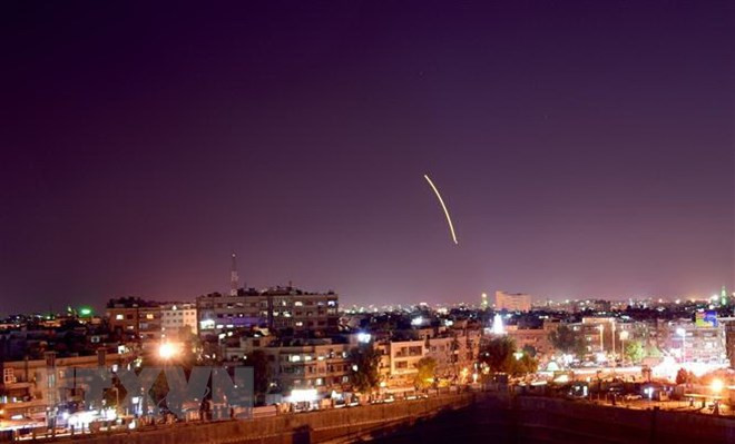 Phong khong Syria danh chan muc tieu 