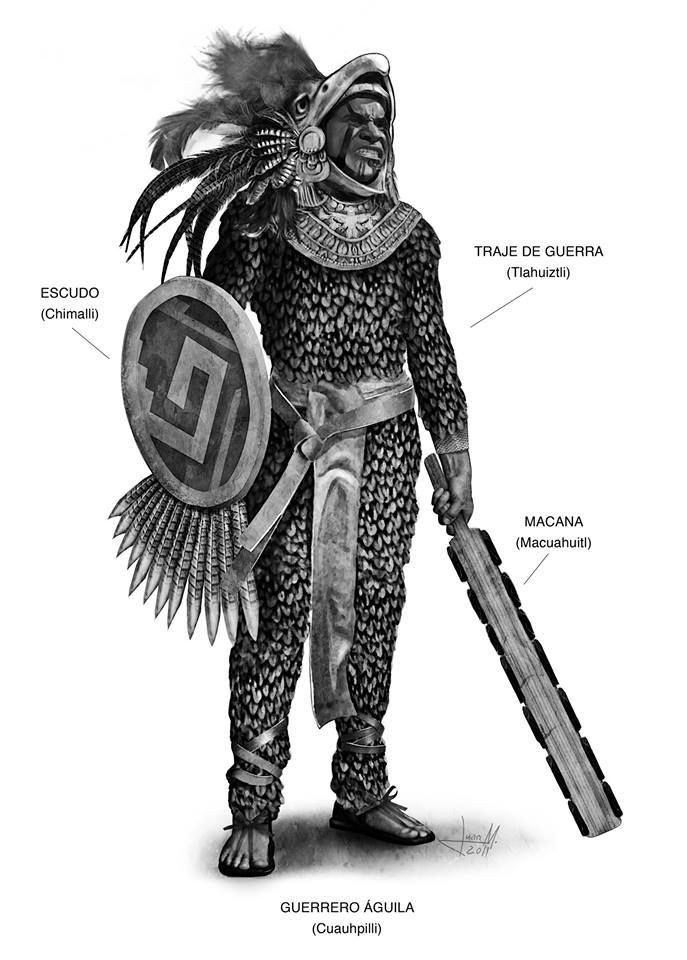 Đặc biệt, khi phải đối mặt với những đoàn kỵ binh dùng súng của Tây Ban Nha, các chiến binh sử dụng macuahuitl hoàn toàn bị lép vế. Và người Tây Ban Nha đã nhanh chóng làm chủ các lãnh thổ của người Mexico bản địa bằng đội quân thiện chiến của mình.