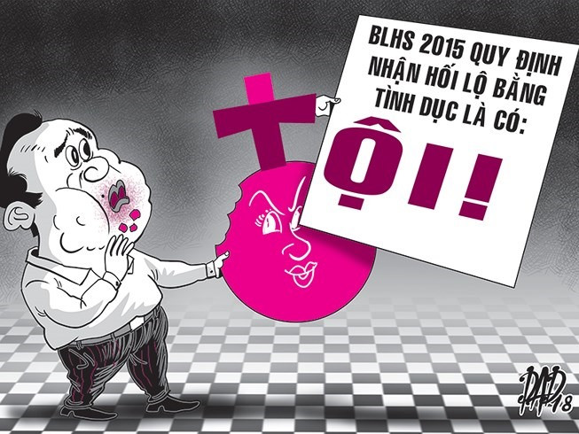 Tham nhung qua quan he tinh duc: Luoi troi tuy thua ma kho thoat