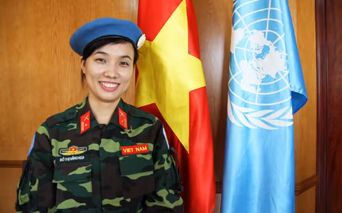 Dau an si quan Viet Nam trong luc luong gin giu hoa binh LHQ-Hinh-2