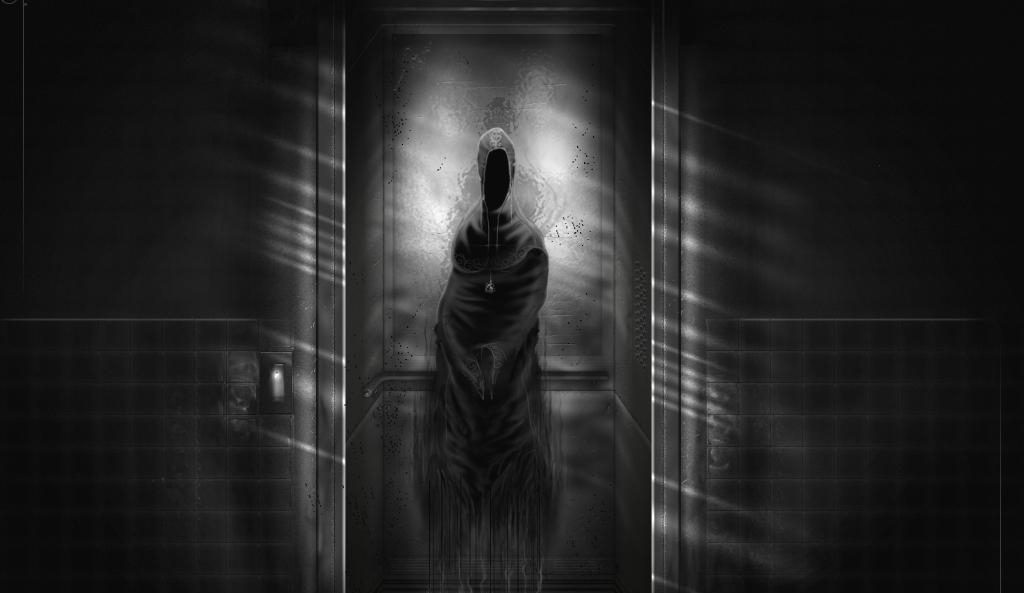 Vào một đêm, người đàn ông thức dậy vì có ai đó gõ cửa. Khi ông ta hỏi đó là ai, một giọng nói cất lên rằng anh ta hãy nhắm mắt lại và đếm đến 100, và không phát ra âm thanh nào khác, nếu không sẽ mất mạng.