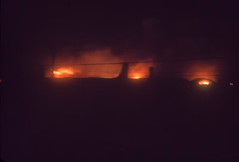 Vụ cháy đã kéo dài đến 3 ngày mới tắt.