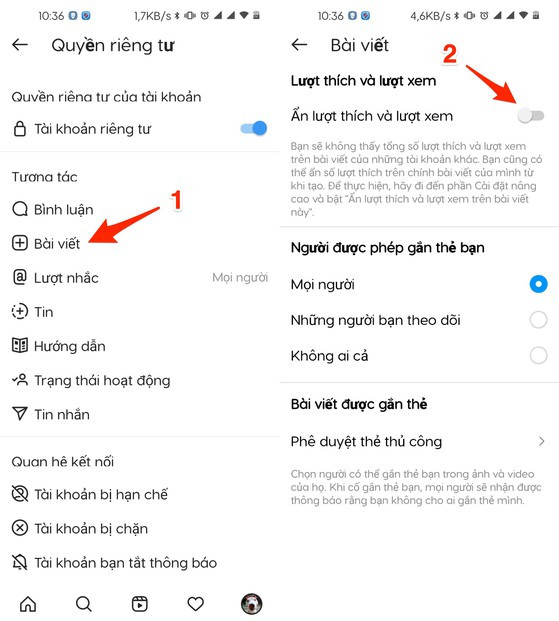 Cach an luot Like tren Facebook va Instagram-Hinh-2
