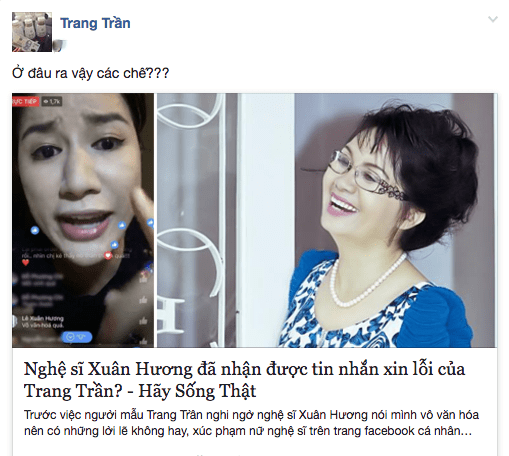 Trang Tran va danh sach 