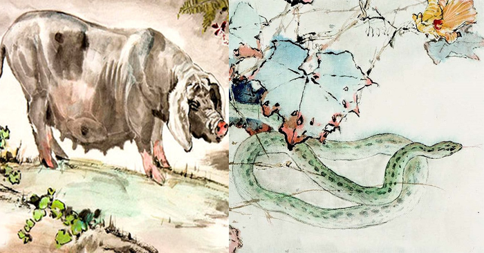 br/> Tỵ - Hợi. Tỵ và Hợi là cặp con giáp thuộc nhóm tứ hành xung (gồm Dần, Thân, Tỵ, Hợi). Ngoài ra, Tỵ thuộc hành Hỏa, Hợi thuộc hành Thủy cũng khắc nhau (Thủy khắc Hỏa). Những việc người này làm cho người kia đều không được trân trọng. Họ dễ hiểu lầm lẫn nhau, đời sống khó hóa hợp.