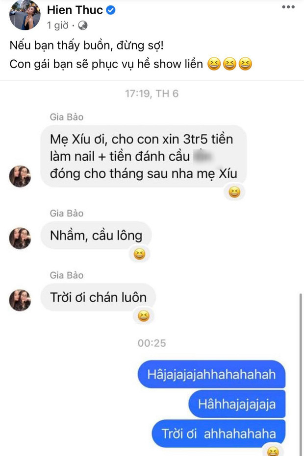 Me con Hien Thuc bi chi trich vi tin nhan nhay cam da noi gi?