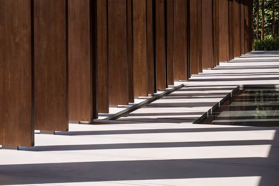 Biet thu hien dai du thua khong gian xanh o 