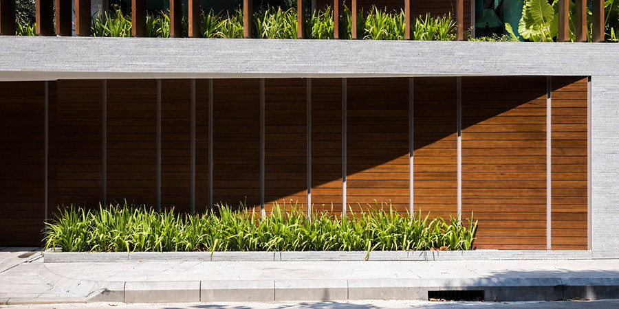 Biet thu hien dai du thua khong gian xanh o 