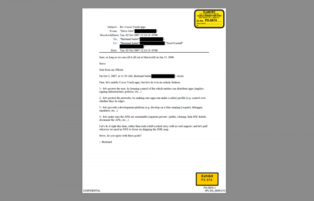 Email quan trong cua Steve Jobs giup Apple thanh cong