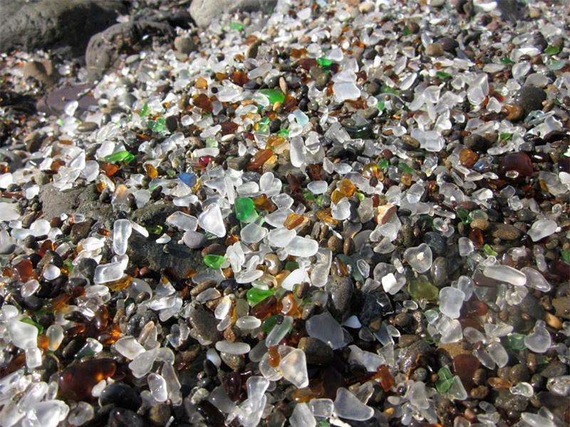 Chiêm ngưỡng "bãi biển pha lê" tuyệt đẹp ở Mỹ ảnh 3