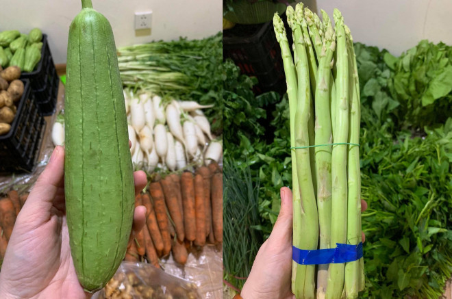 Tiểu thương choáng váng với giá rau cải mơ 50.000 đồng/kg Tieu thuong choang vang voi gia rau cai mo 50.000 dong/kg