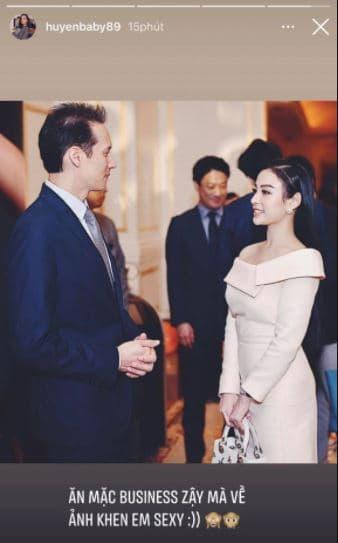 "Gái hai con" Huyền Baby được trai Tây khen gợi cảm và xin số ảnh 1