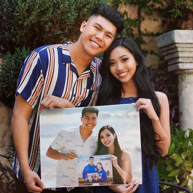 Vo chong chup anh theo phong cach 