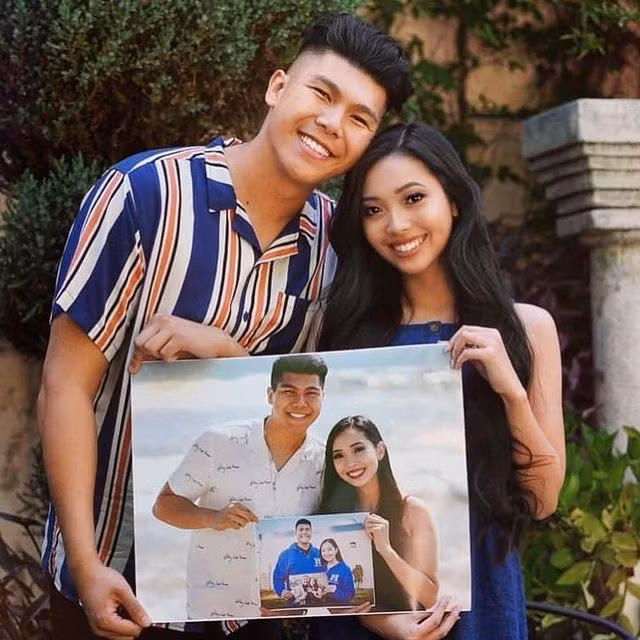 Vo chong chup anh theo phong cach 