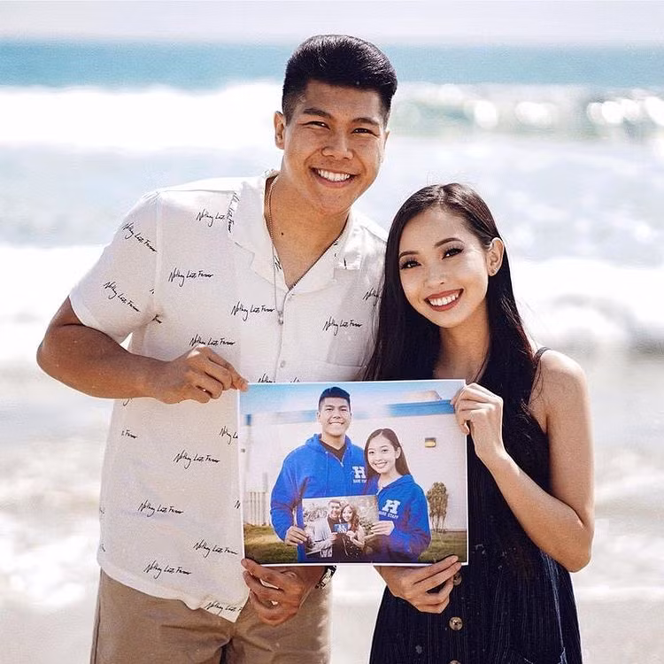 Vo chong chup anh theo phong cach 