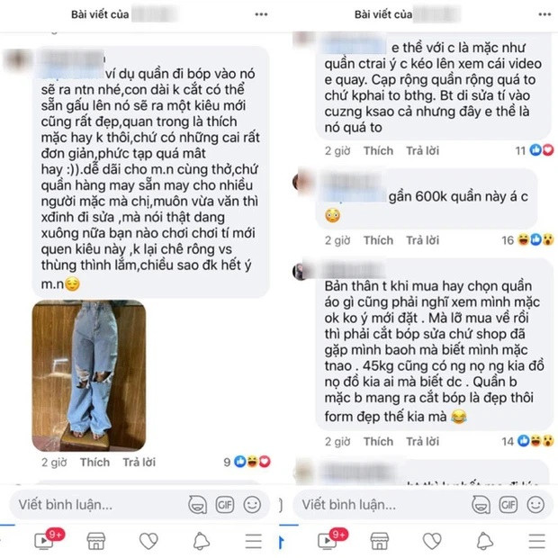 Bi hai mua hang online: 