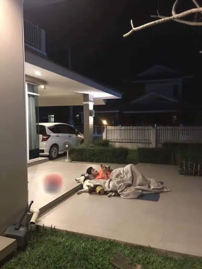 Xon xao anh anh chong mac man ngu ngoai duong vi cai loi vo-Hinh-5